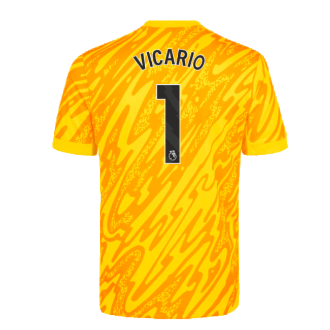 2024-2025 Tottenham Hotspur Goalkeeper Home Kit (Yellow) (Vicario 1)