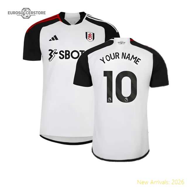 Fulham English Football Home Official Jersey Umbro Pro