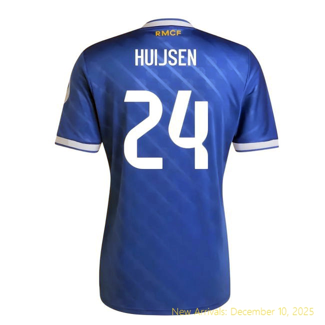 2025-2026 Real Madrid Third Shirt - Genuine Game Day (Huijsen 24)