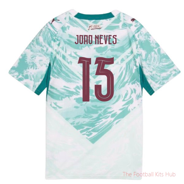 2026-2027 Portugal Away Shirt (Kids) (Joao Neves 15)