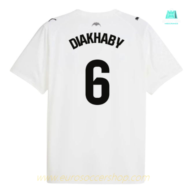 2025-2026 Valencia Home Shirt (Diakhaby 6)