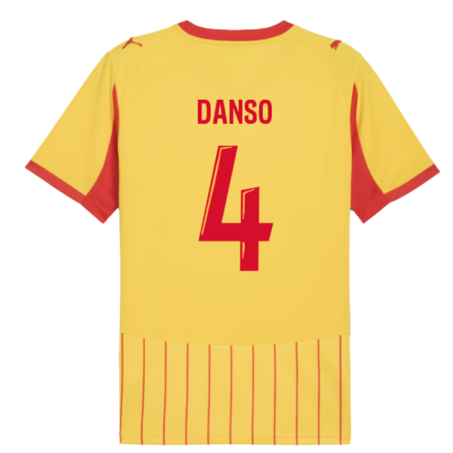 Lens (rcl) Official 2025-2026 Home Soccer Jersey - Football Shirt