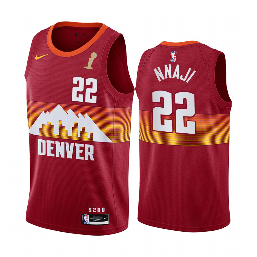 Nike Nuggets Red Nike Nuggets #22 Jersey - Basketball Jersey