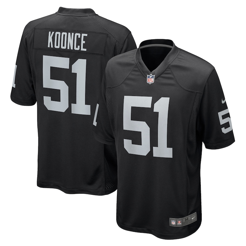 None Malcolm Koonce LV Raiders Energetic Cost-Effective Jersey