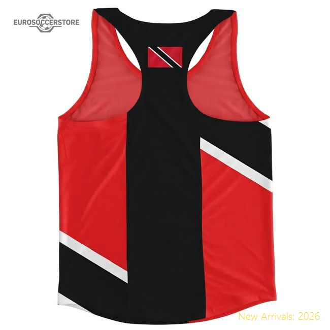 Trinidad And Tobago Flag Running Vest - Excellent Value