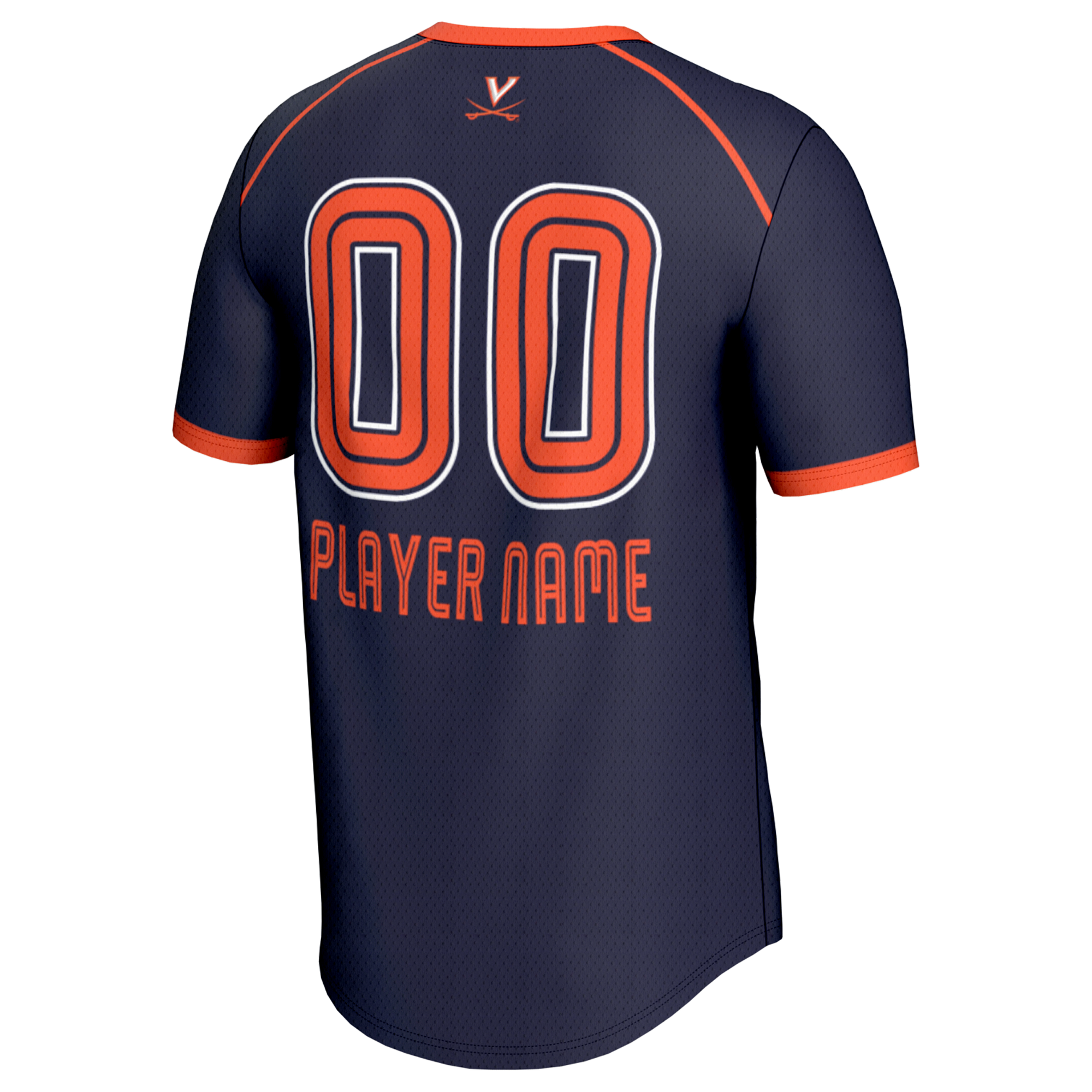 [NJP] Virginia Cavaliers GameDay Greats Unisex Women's Lacrosse NIL Lightweight Jersey - Navy
