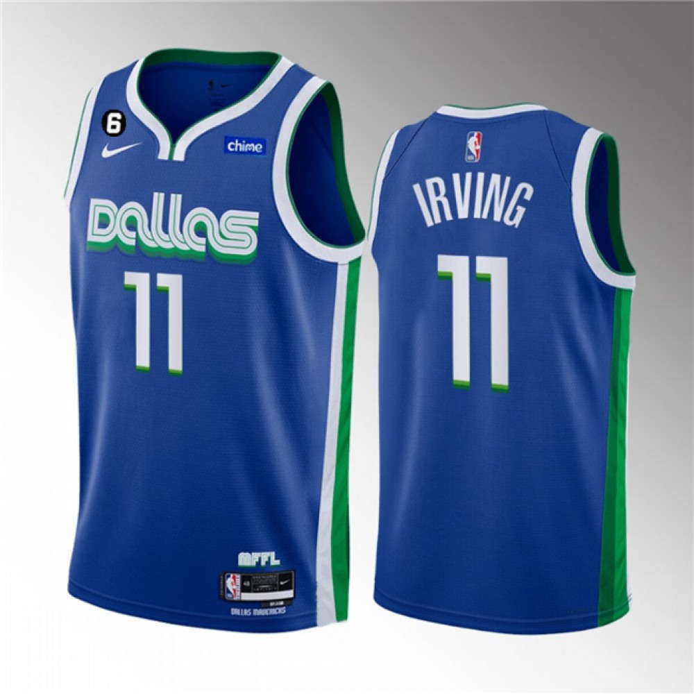High-Quality Dallas Mavericks 11 Jersey - Blue City Edition - Basketball Fan Gear