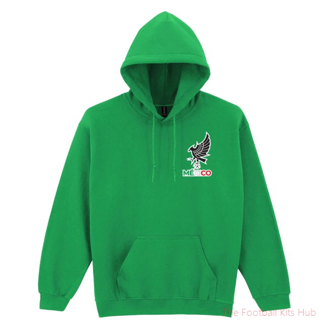 Men Mexico Logo Hoody (Green)
