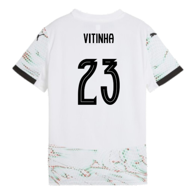 Kids Portugal Soccer Team Collectible Away Rare Jersey (Vitinha 23)