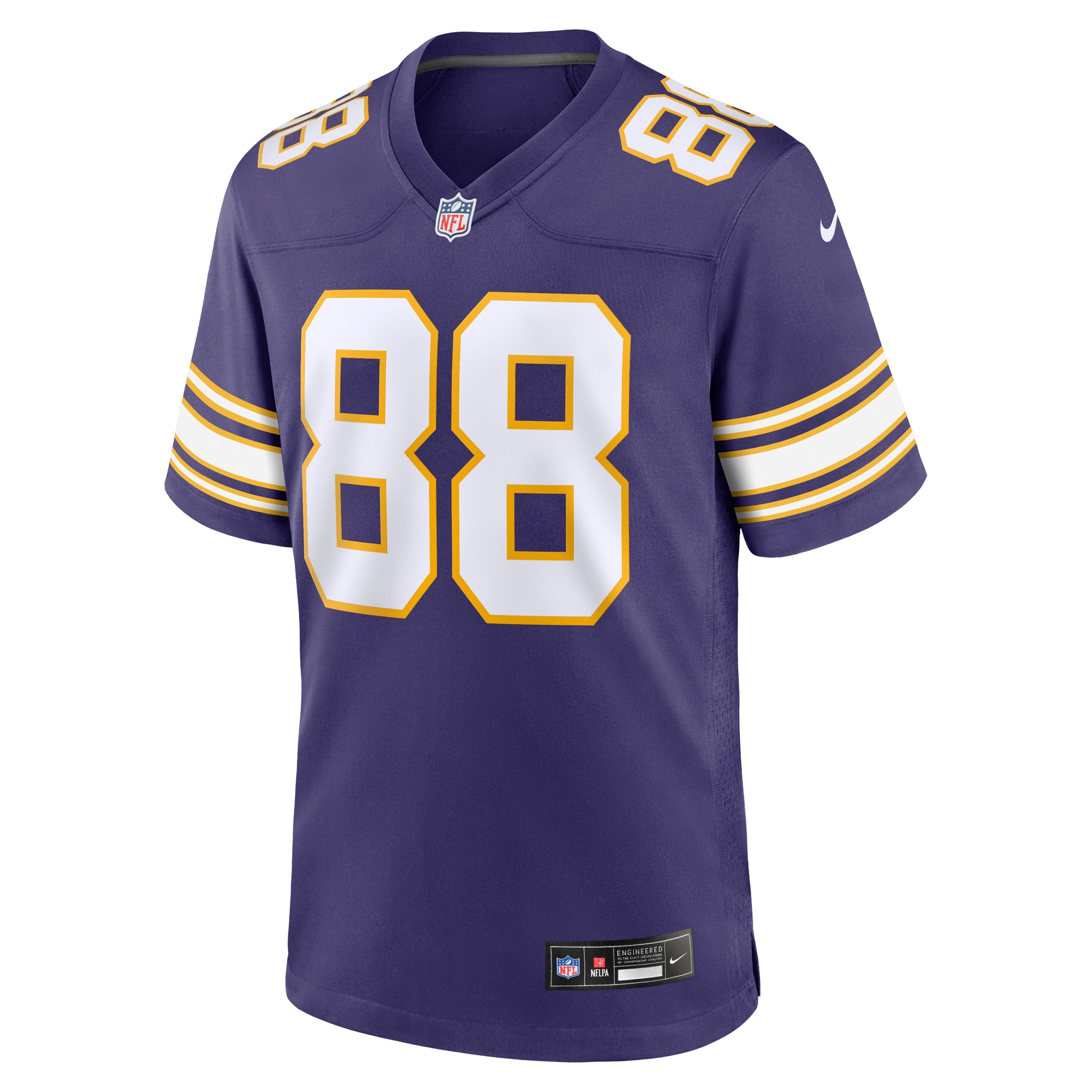 [ESK] Alan Page Minnesota Vikings Retired Player Alternate Game Jersey - Purple