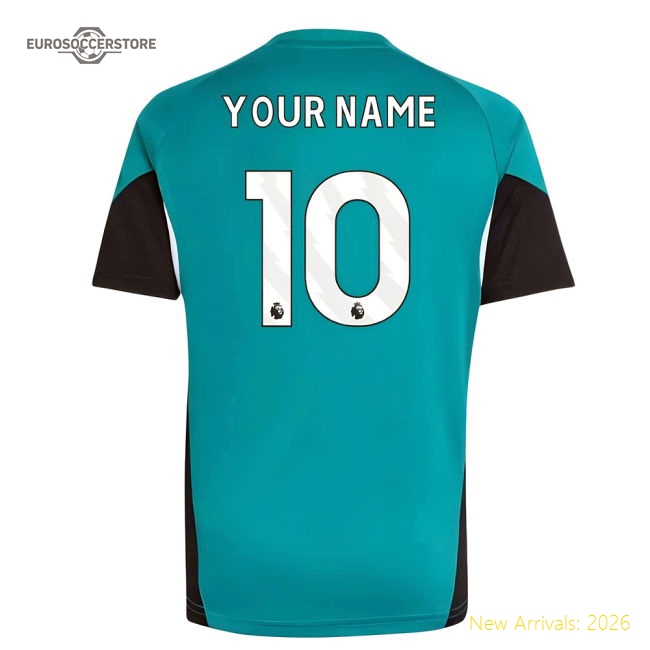 2025-2026 Liverpool EU Training Jersey (Green) - Kids (Your Name)