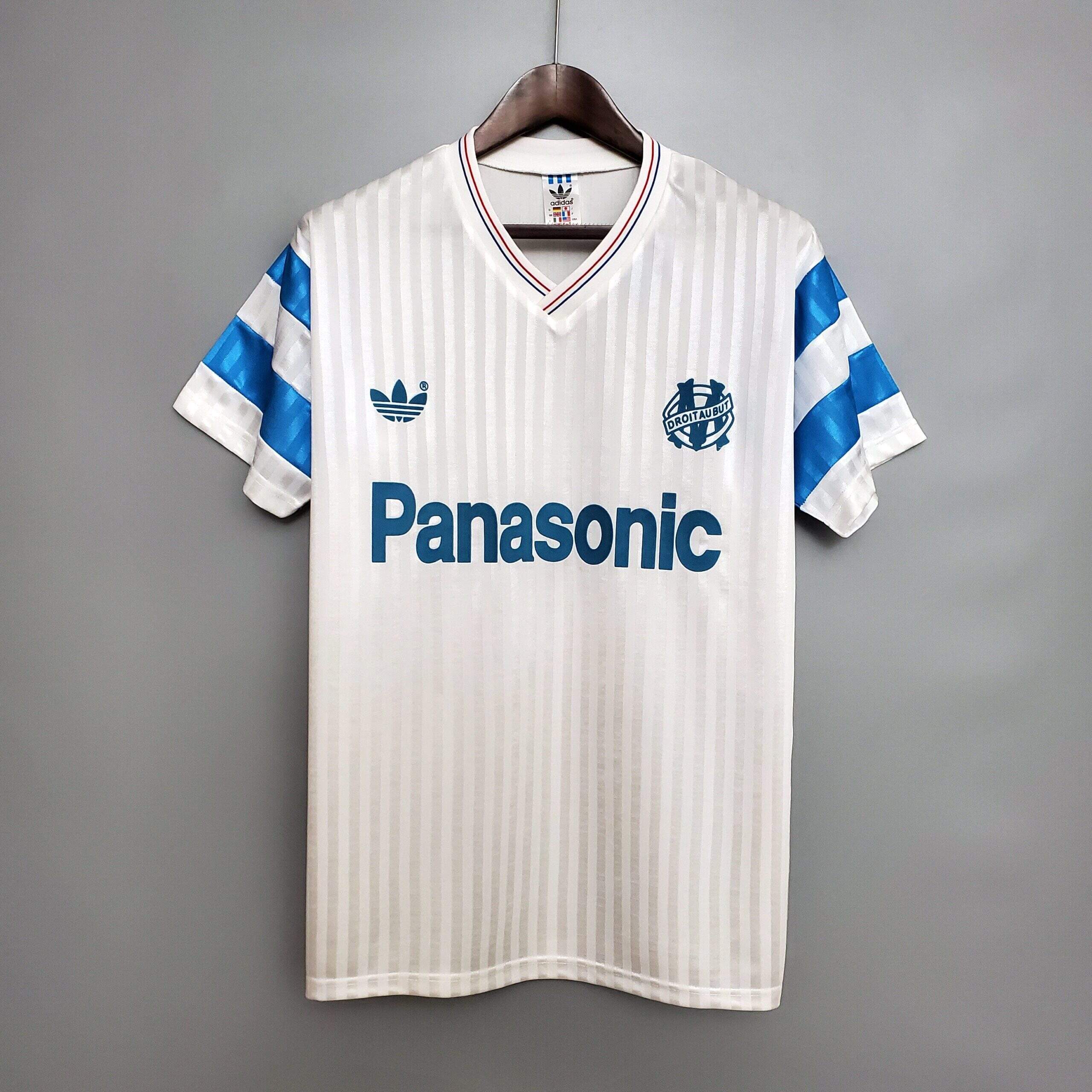 Cheap 1990 Marseille Home retro kit