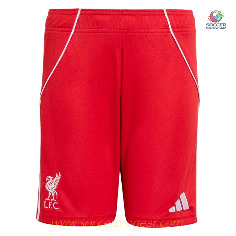 Liverpool Home Child Kit Shirt 2025/26 Collection Salah