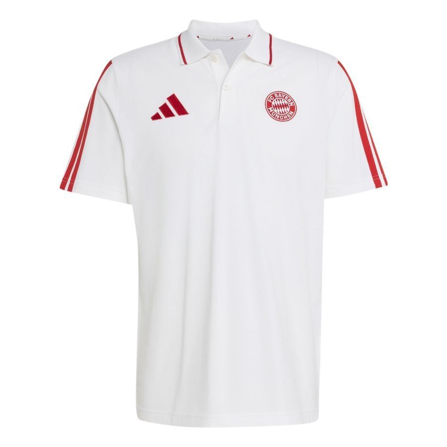 [EFKS] Bayern München Polo DNA White/Better Scarlet Apparel