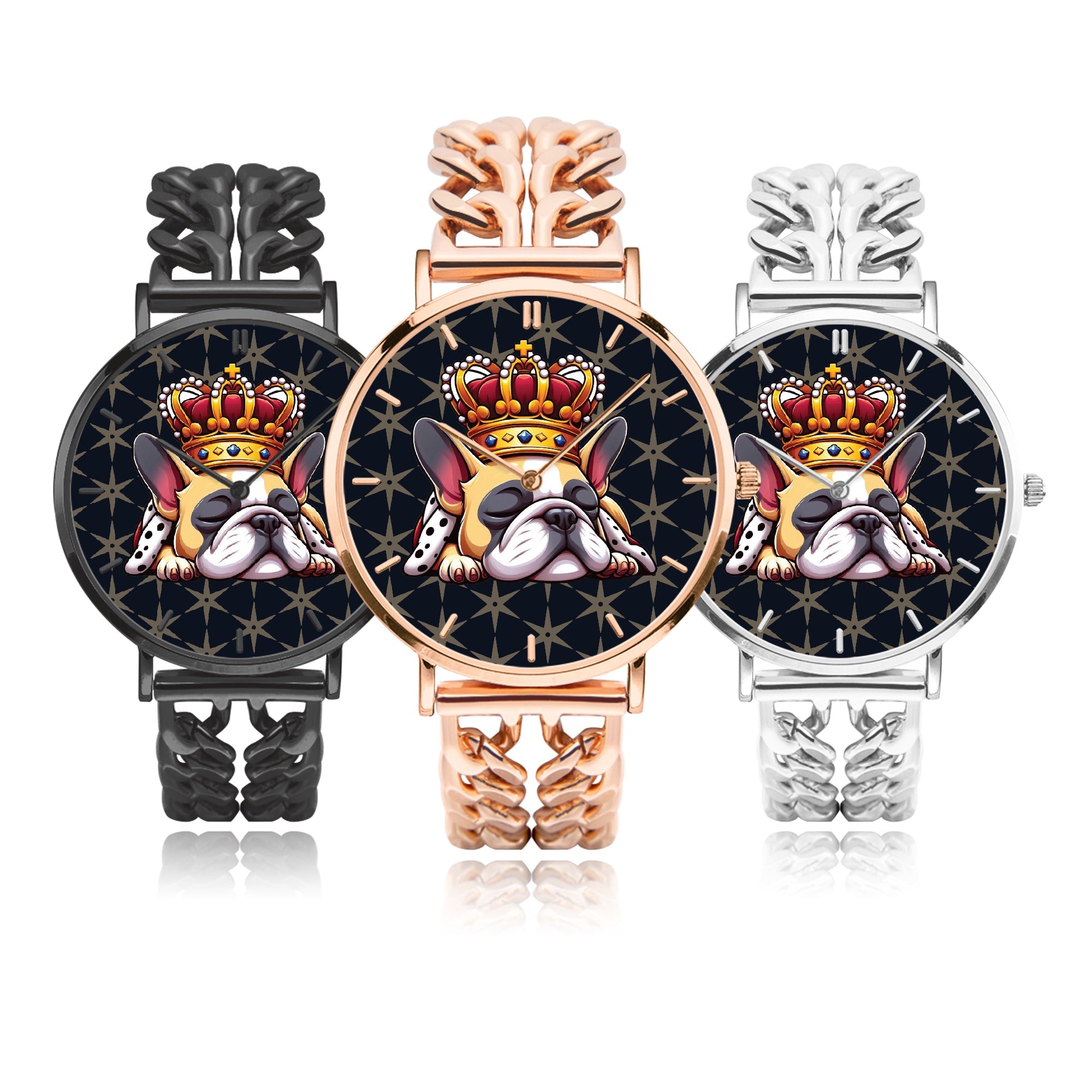 Chic Hollow Strap Watch For Frenchie Lovers For Frenchie Pups