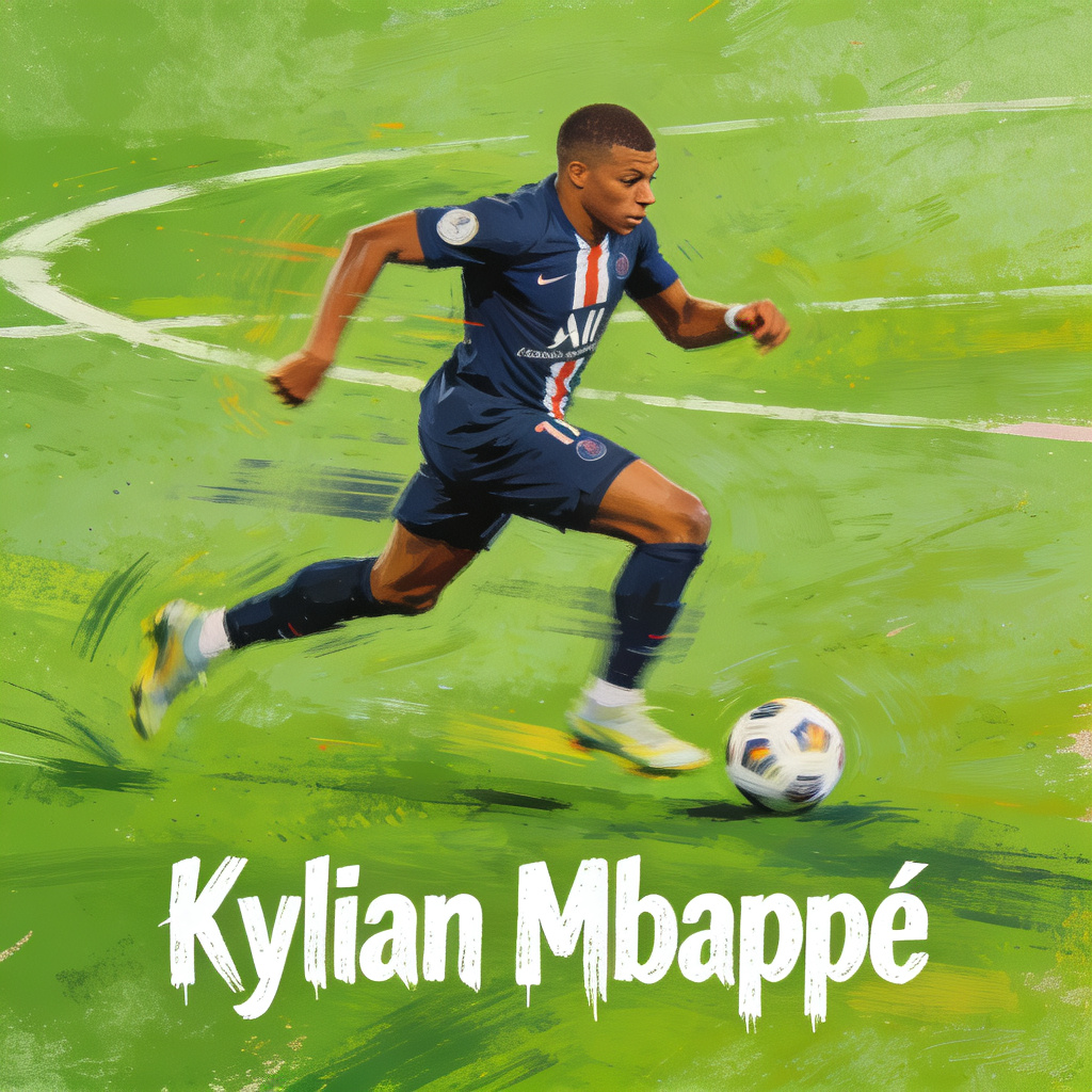 Kylian Mbappe Football Jersey