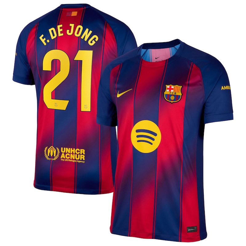 Comfortable Barca Men's 2025 Replica Jersey - Authentic Soccer Jersey