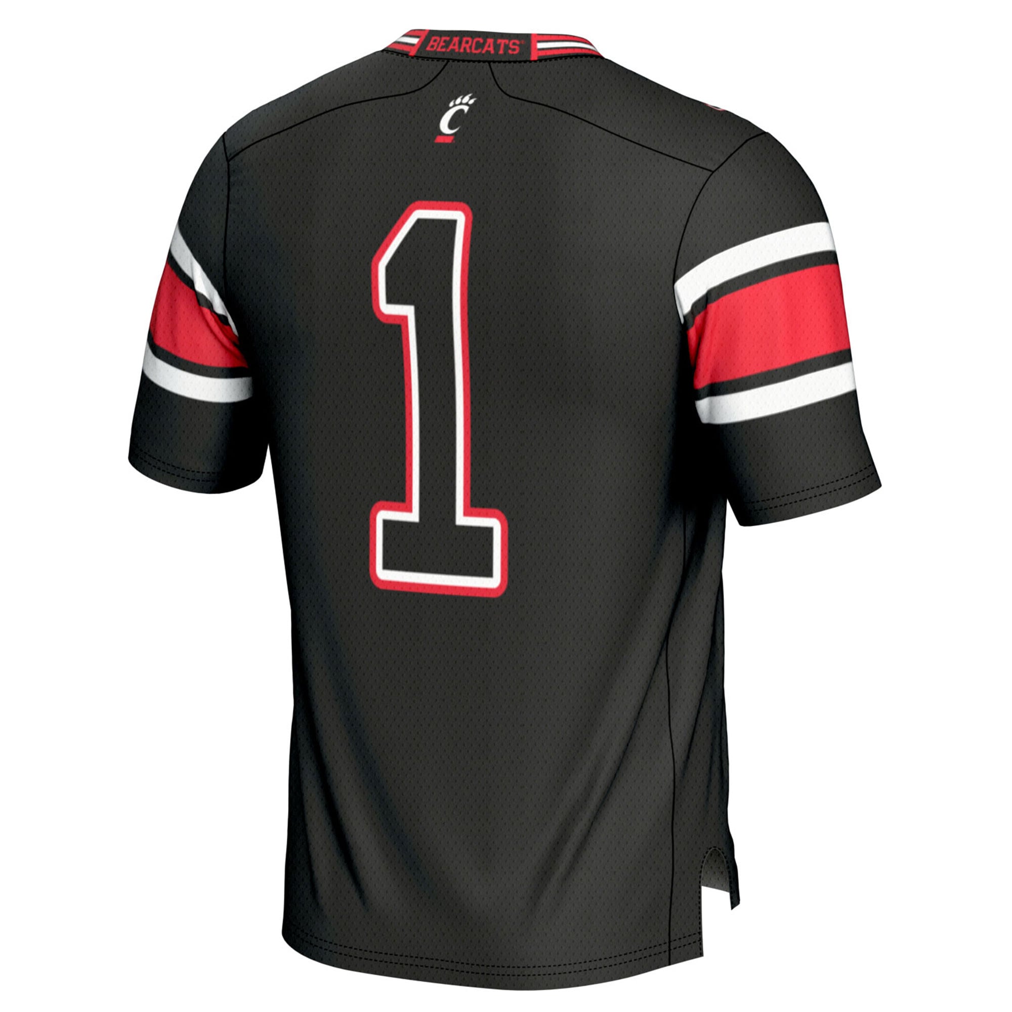 Youth #1 Black Cincinnati Bearcats Lightweight Football Fashion Jersey