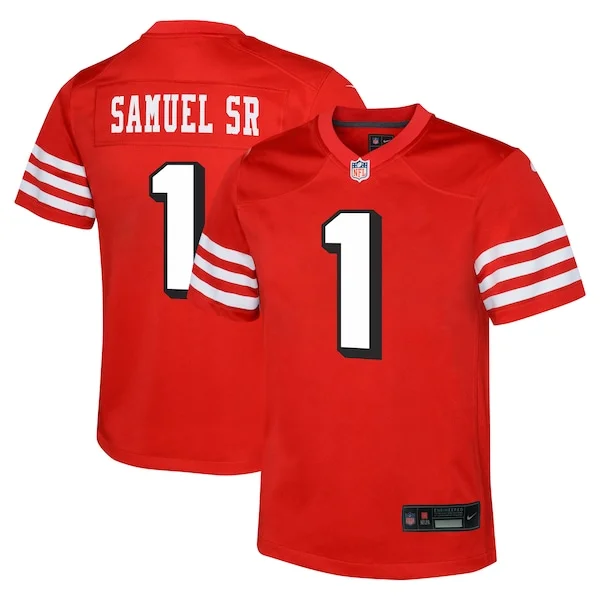 Performance San Francisco 49ers Game Jersey - Premium Scarlet NFL F...