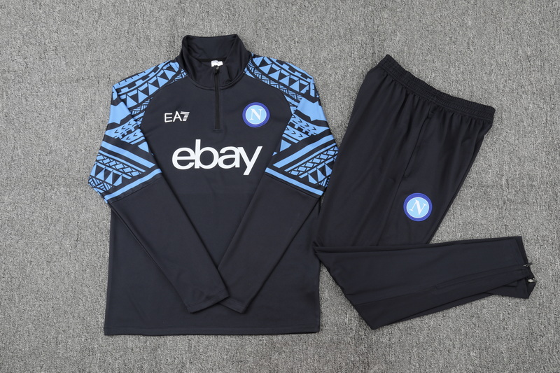 Advanced Fabric Napoli 2324 Dark Blue Half Zipper Tracksuit