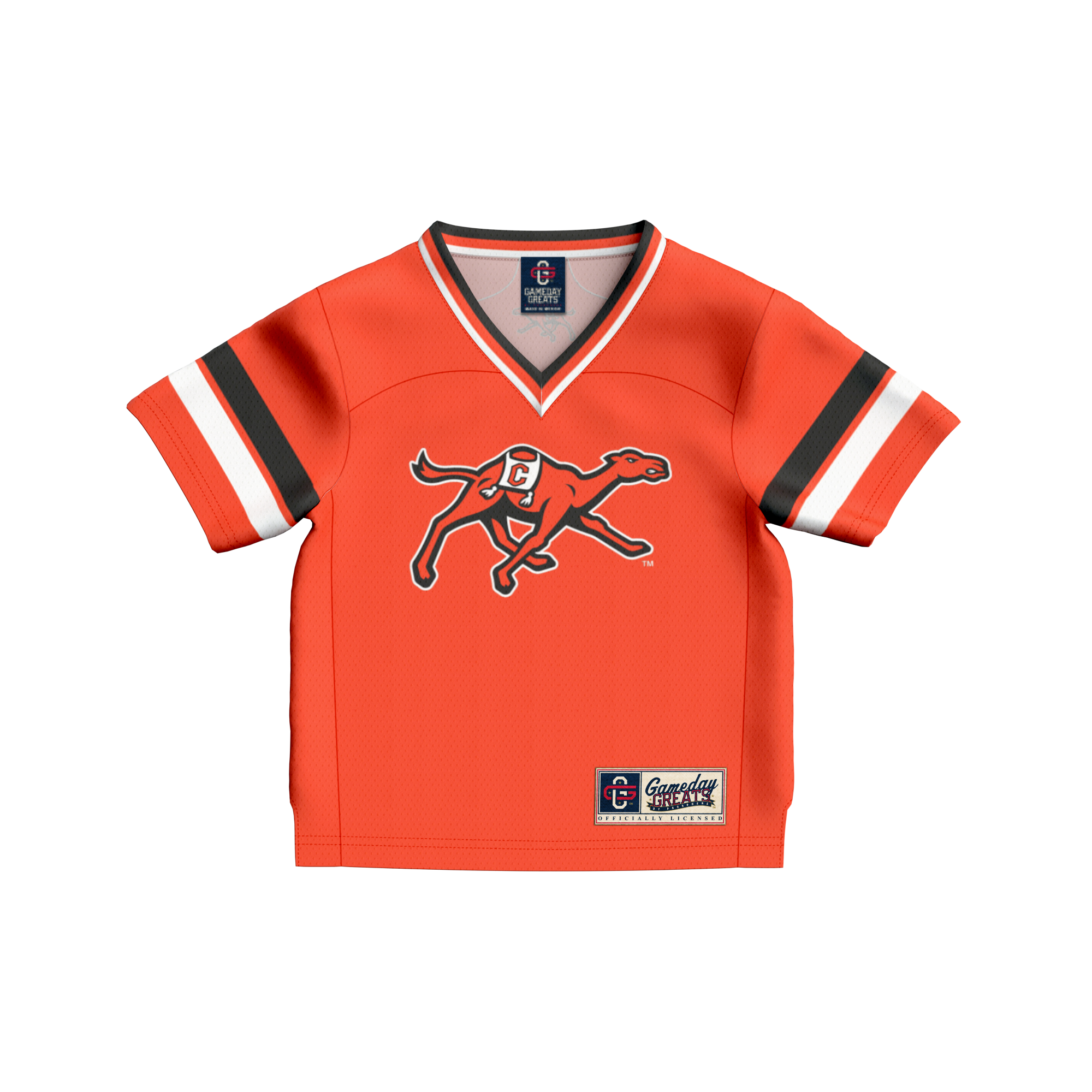 #1 Campbell Fighting Camels GameDay Greats Toddler Collegiate Football Fashion Jersey - Orange