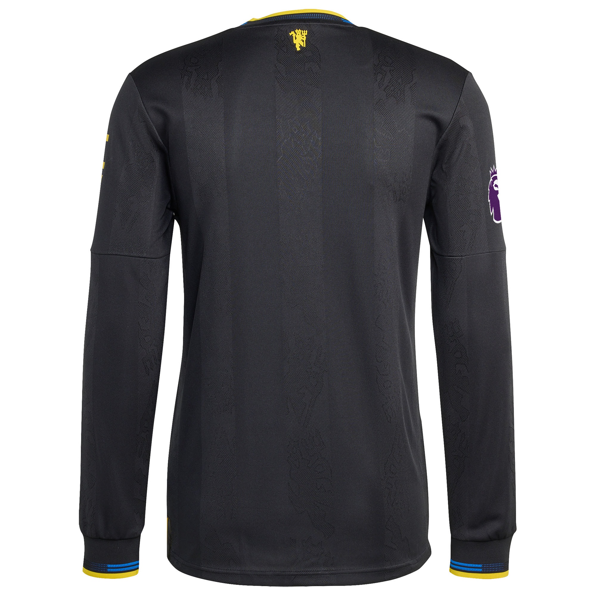 [SJH] Manchester United 2025/26 Third Authentic Long Sleeve Jersey - Black