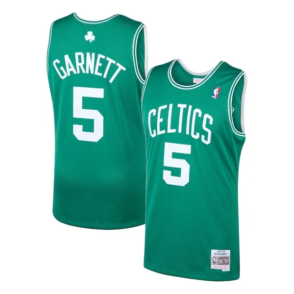 Pro-Grade Kevin Garnett BOS NBA Jersey - Green - Cost-Effective