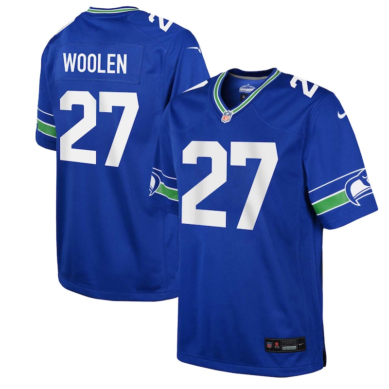 None 12th Fan Fan Favorite SEA Seahawks Game-Ready Jersey Game Day Wea