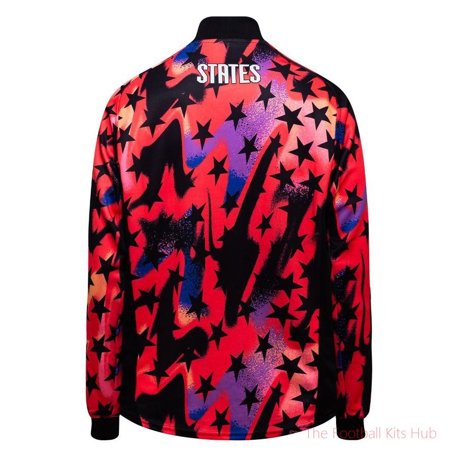 USA Goalkeeper Shirt Authentic Hollywood Goalkeepers - Bright Crimson/Black