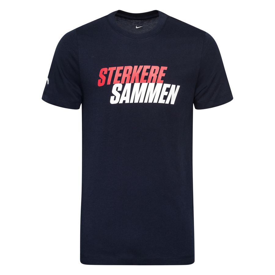 Norway T-Shirt Sterkere Sammen - Navy Kids
