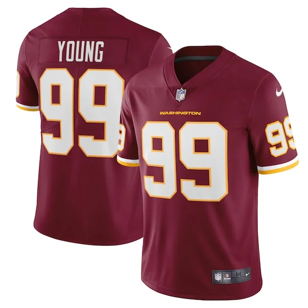 None Limited NFL Jersey - Burgundy | Authentic Football Apparel