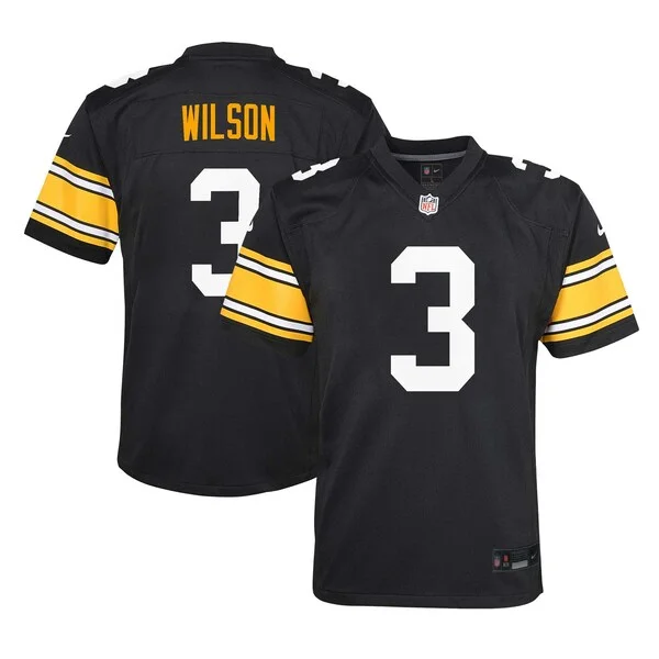 Pittsburgh Steelers Game NFL Jersey - Black | Durable Football Apparel