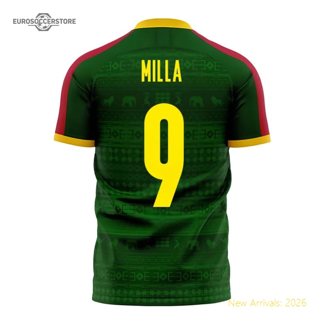 Cameroon Concept 20252026 Home Durable Kit Quickdry Athletic