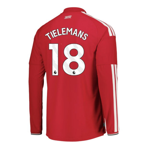[VFJ] 2026-2027 Man Utd Authentic Long Sleeve Home Shirt (Tielemans 18)