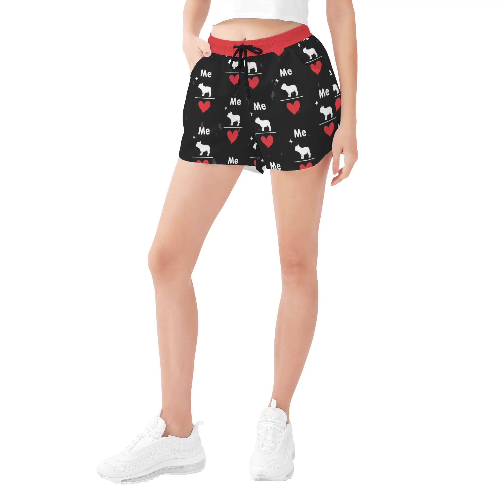 French Bulldog Lover Gaston Womens Beach Shorts Perfect Gift Idea
