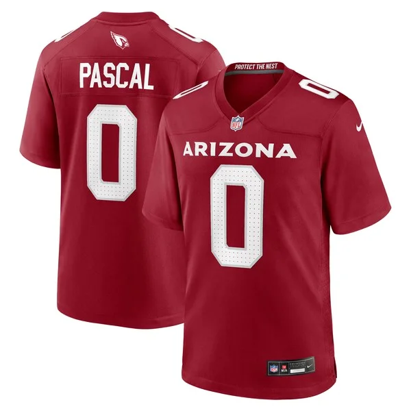 None Zach Pascal Game Jersey - Cardinal | NFL Player Jersey | NFL Foot