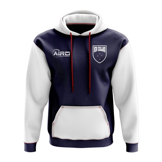 Kit New Zealand Concept Country Football Hoody (Navy) Match