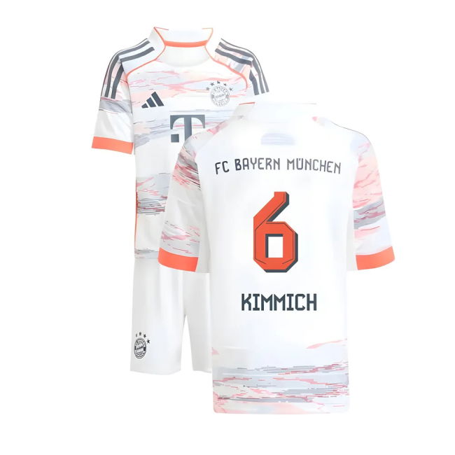 Away Kit for Bayern Munich Mini 2025-2026 (Unisex