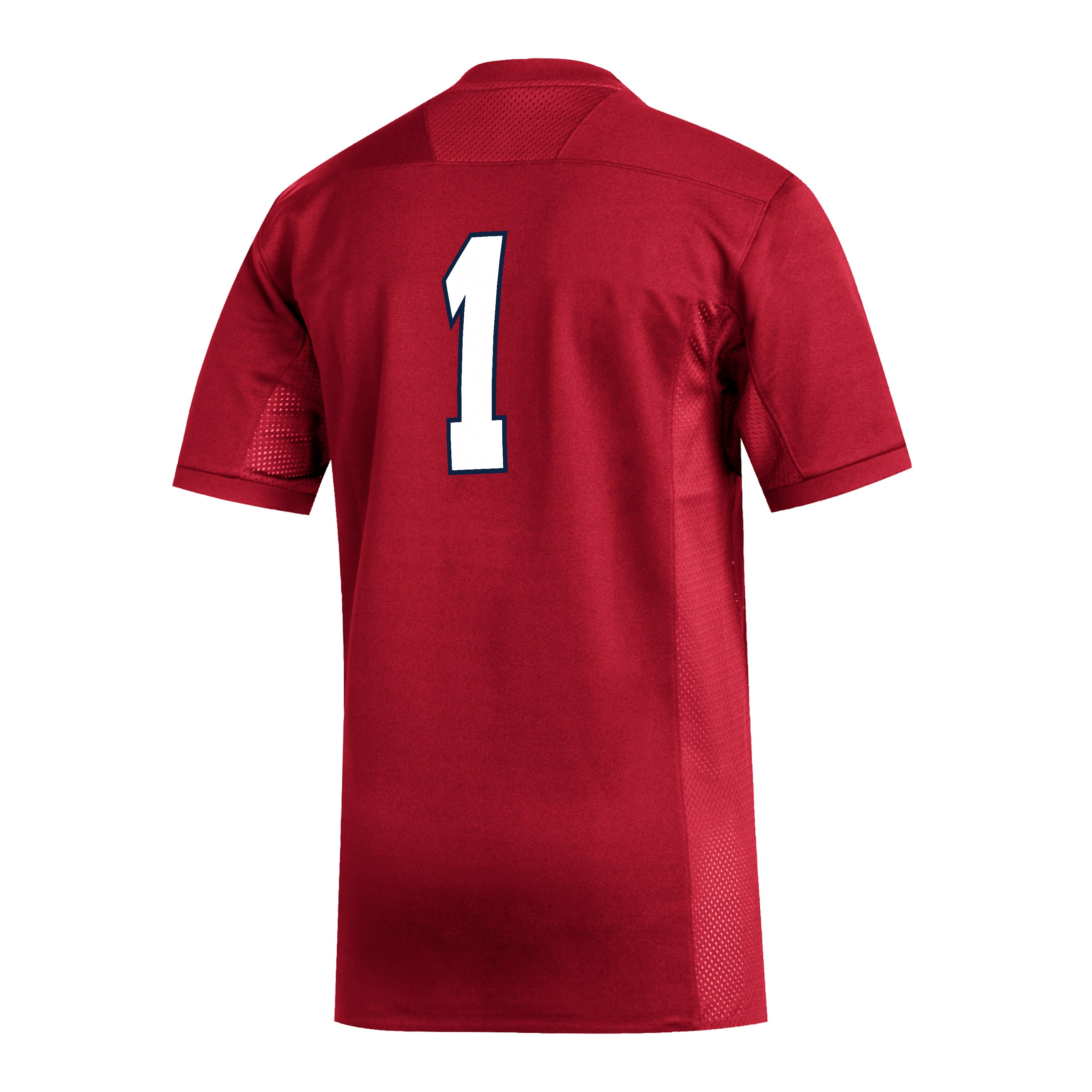 #1 Florida Atlantic Owls adidas Replica Football Jersey - Red
