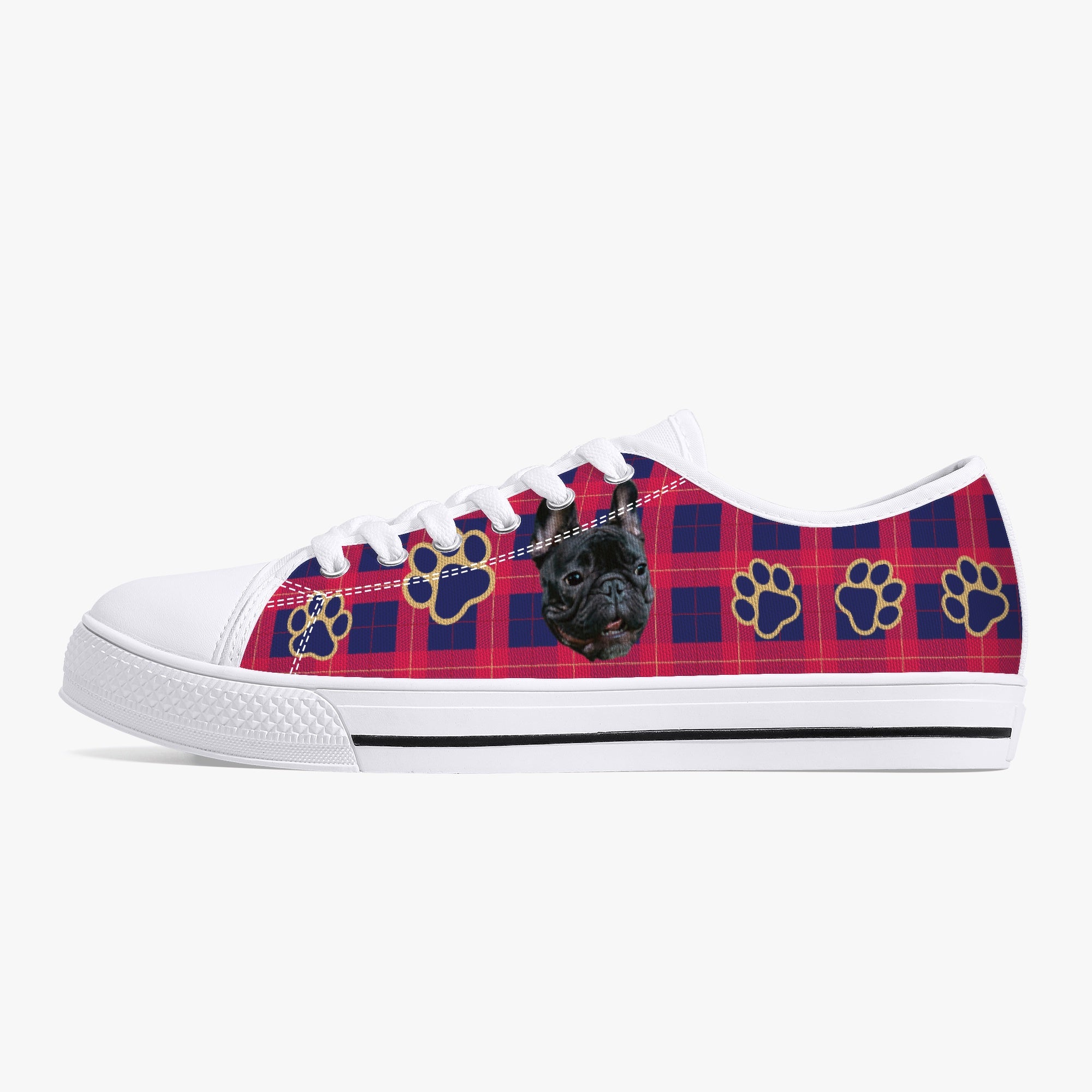 Harper - Comfy Personalized Classic Low-top Canvas Shoes Everyday Use