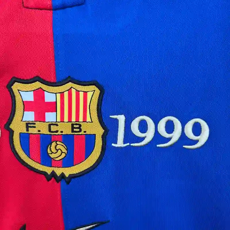Barcelona Long Sleeve Parana 100th Anniversary Soccer retro kit