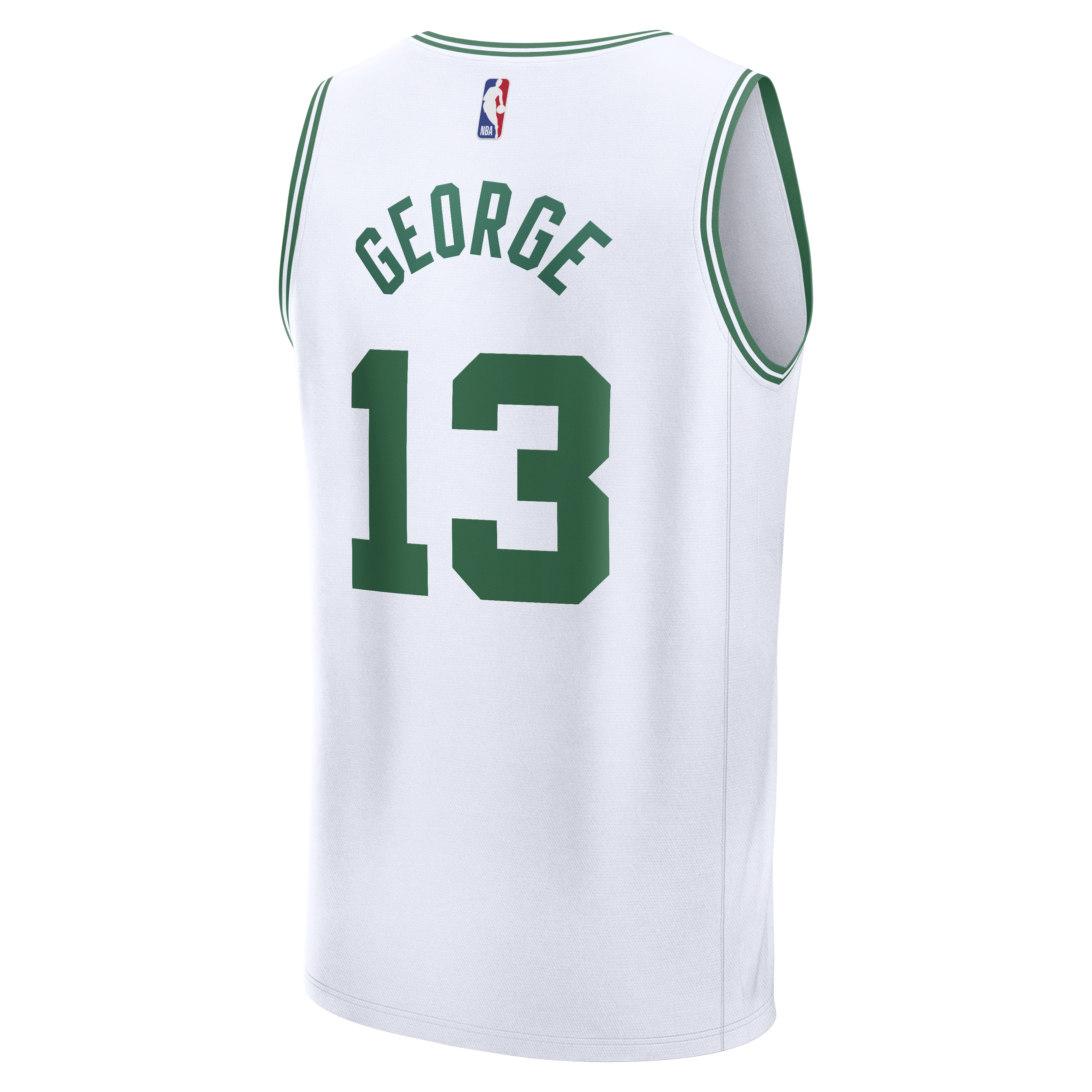 [LK] Paul George Boston Celtics Fast Break Replica Jersey - Association Edition - White