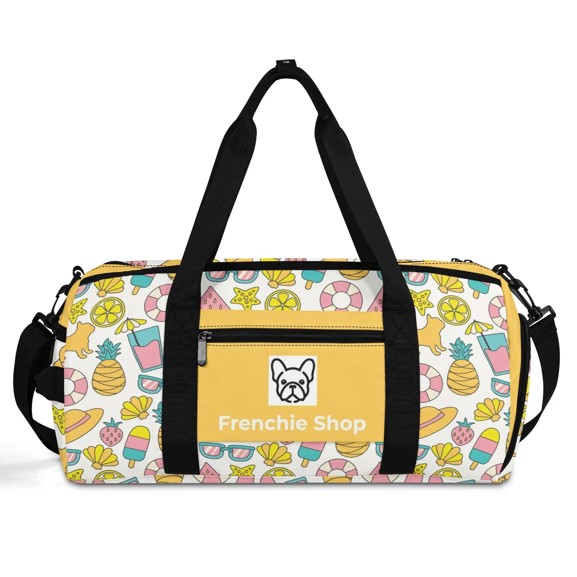Culture-Inspired Bailey - Gym Bag For Frenchie Lovers for Fashion Lovers