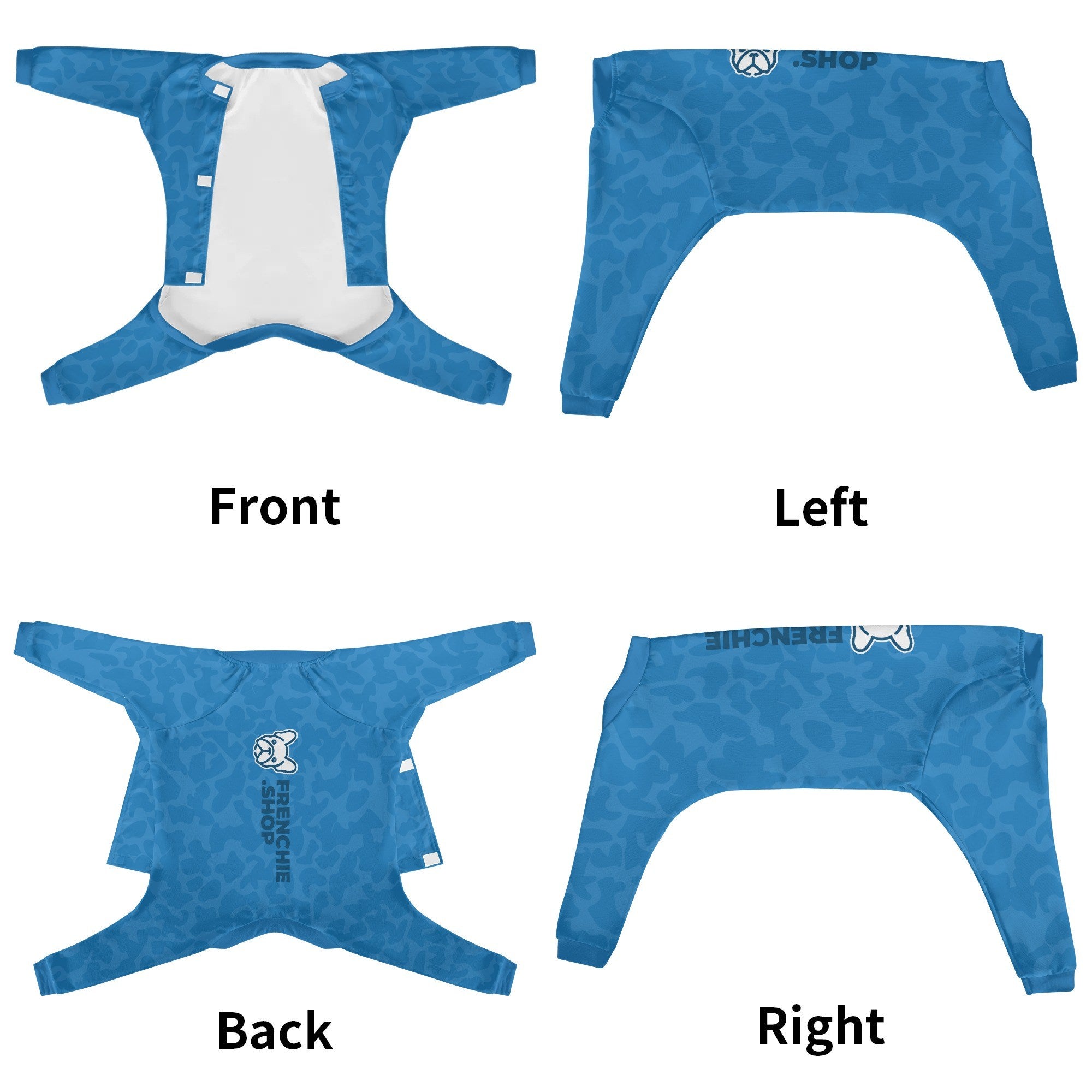 Doug - French Bulldog Frenchie Pajamas Winter Wear | Vet-recommended