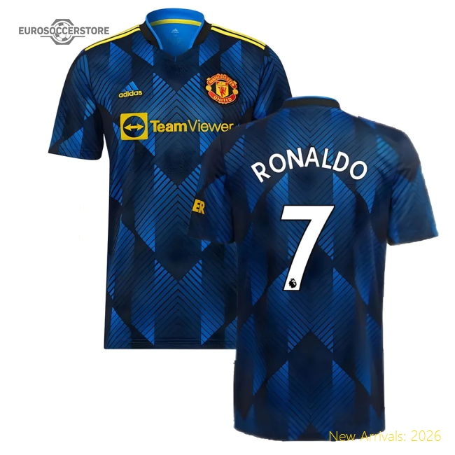 Man Utd 2021 Third Jersey Shirt Football Fan Apparel Match Day Essential