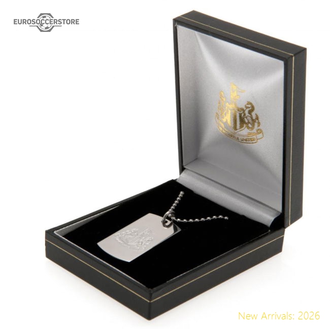 Newcastle United Fc Engraved Dog Tag  Chain - Premium Quality