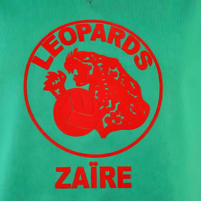 Premium-Quality Climate-Control Zaire V-Neck 1974 World Cup Retro
