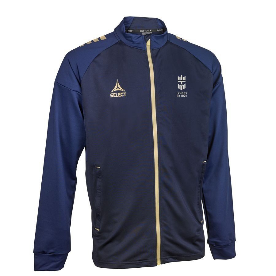 [EFKS] Lyngby BK Full Zip Navy/Beige Training Elite Apparel