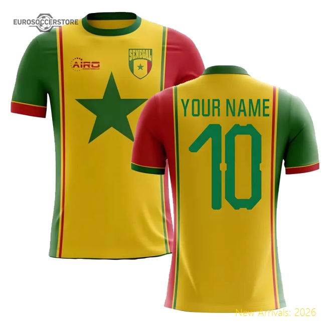 Authentic Senegal Concept 20252026 Third Shirt () Breathable