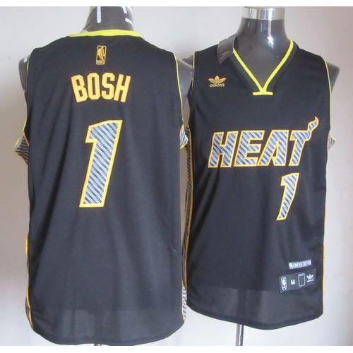 Miami Heat Chris Authentic Style Team Jersey Retro Style #1 Basketball